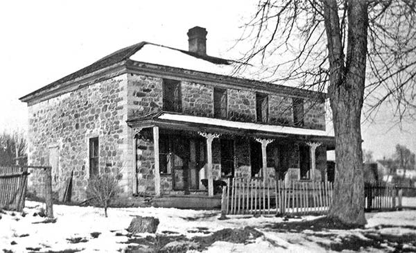Albert M. Baker Home at 173 North 100 West Mendon,Utah