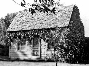 Denver and Hazel's First Log Home, the Old Manning Rowe Cabin.