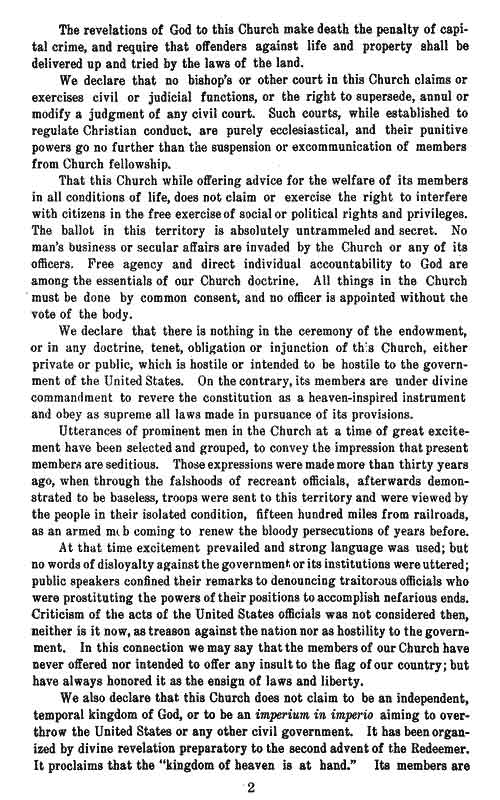 1890 Manifesto Page 2