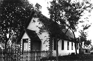 The First St. John's Episcopal Church in Logan, Utah