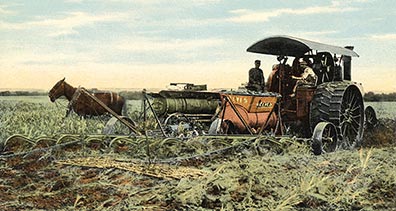 Reeves & Co. Plow Engine in the Field