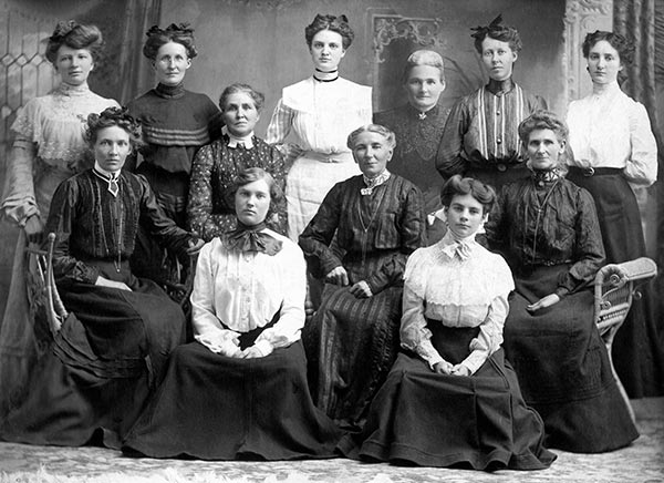 Mendon Ward Primary Board about 1900.