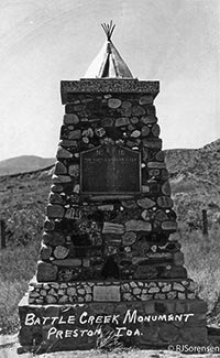 Battle Creek Monument, 1932