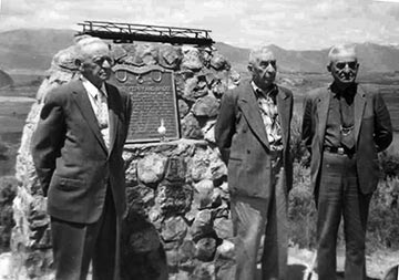 Dedication of the Packer, Bear River Bridge Marker